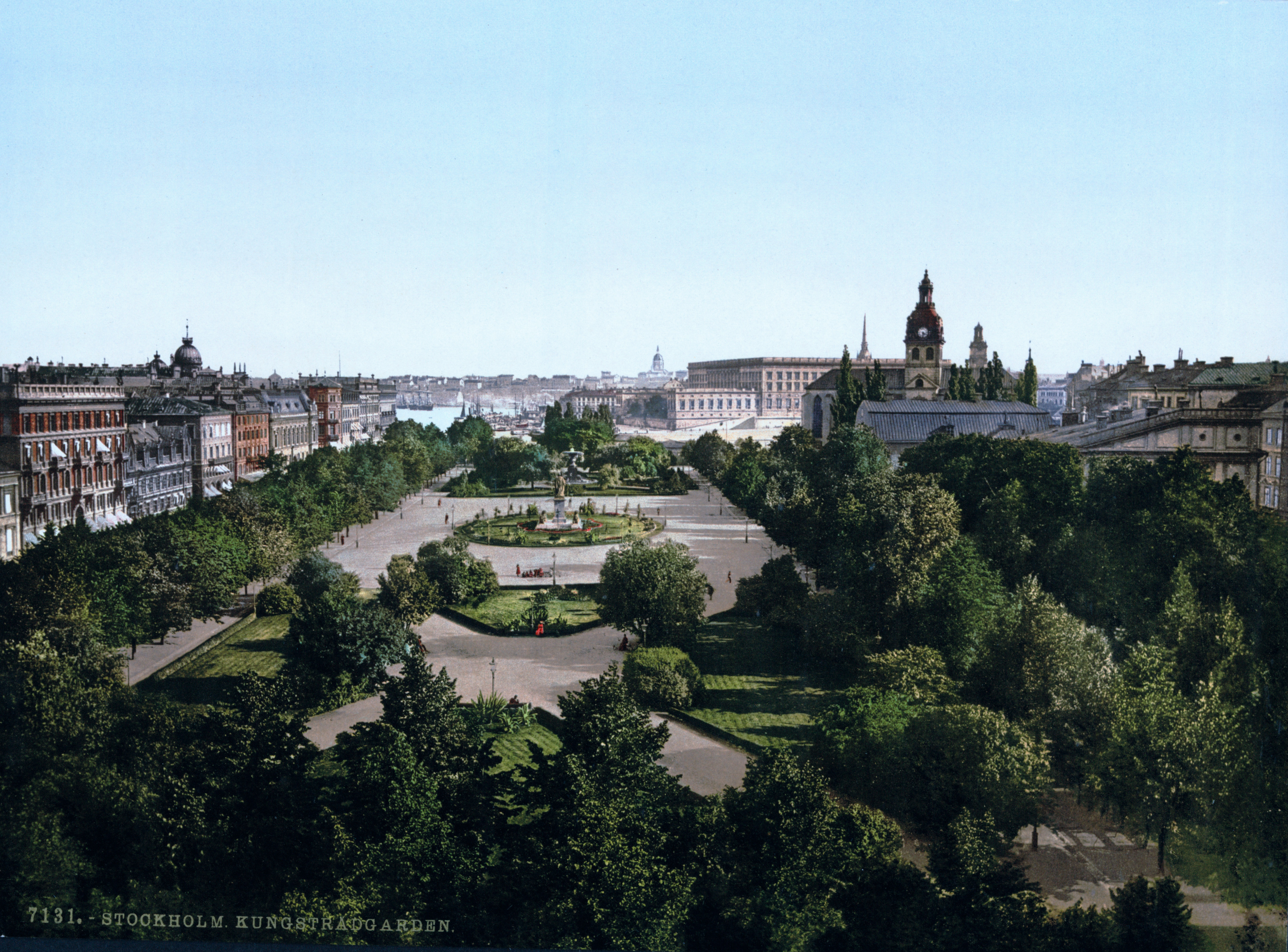 Före Stockholms Undergång  Stockholm_Kungsträdgården_(1890-1900)