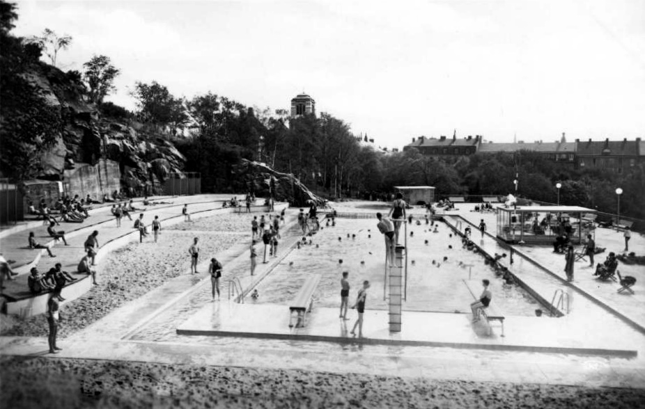 Före stockholms undergång  Vanadisbadet_ca_1940