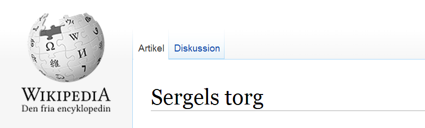 Sergerls torg Stockholms Undergång